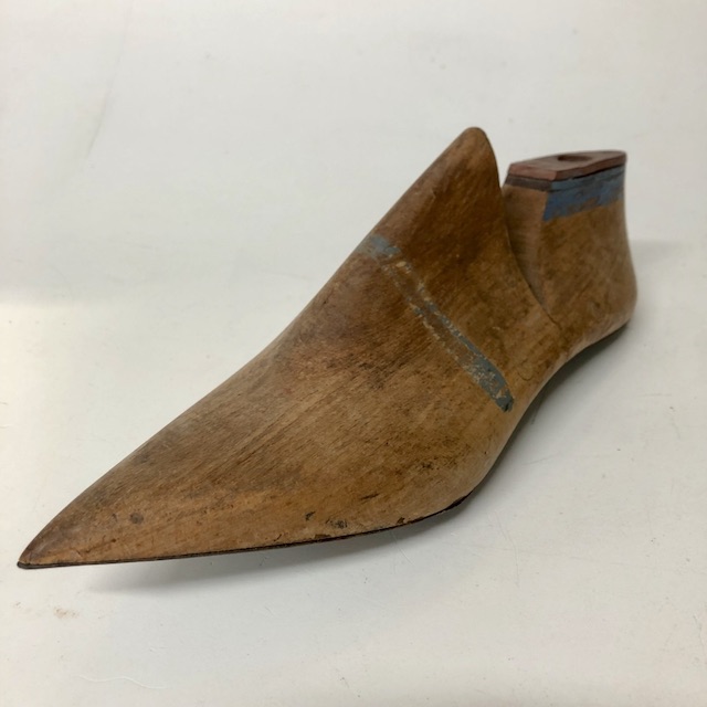 SHOE LAST, Vintage Wooden Pointy Toe